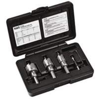 Carbide Hole Cutter Set with Heavy-Duty Carry Case, 4 Pieces Distribution Jean Lapalme