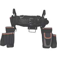 Tradesman Pro Electrician's Tool Belt, Nylon, Black Distribution Jean Lapalme
