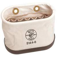 Aerial Oval Bucket, Canvas, 15 Pockets, Natural Distribution Jean Lapalme