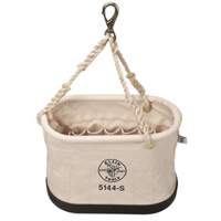 Oval Bucket, Canvas, 15 Pockets, Natural Distribution Jean Lapalme