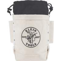 Extra Tall Top Closing Bolt Tool Bag, Tool Holder, Canvas, 3 Pockets Distribution Jean Lapalme