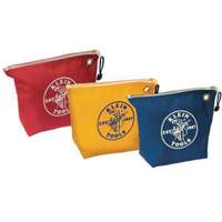 Zipper Tool Pouches, 3-Pack, Canvas, 1 Pockets, Natural Distribution Jean Lapalme