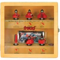 Starter Router Bit Set with 1/2" Shanks Distribution Jean Lapalme