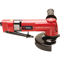 Angle Wheel Grinder, 4-1/2" Wheel, 1/4" NPT Inlet, 12000 RPM Distribution Jean Lapalme