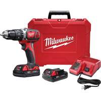 M18 Cordless Compact Hammer Drill/Driver Kit, 1/2" Chuck, 18 V Distribution Jean Lapalme