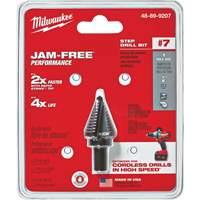 #7 Step Drill Bit, 7/8" - High Speed Steel Distribution Jean Lapalme