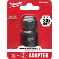 Adaptateur de douille carr&eacute;e &agrave; hexagonale pour tournevis &agrave; percussion Shockwave, Chocs, Prise 1/4", Douille 1/2", 1,875" lo Distribution Jean Lapalme