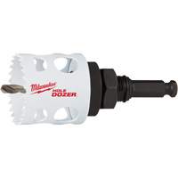 Scie-cloche Hole Dozer avec arbre, 2", Profondeur de la coupe 1-5/8", Bim&eacute;tal Distribution Jean Lapalme