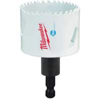 Scie-cloche Hole Dozer avec arbre, 2-1/8", Profondeur de la coupe 1-5/8", Bim&eacute;tal Distribution Jean Lapalme