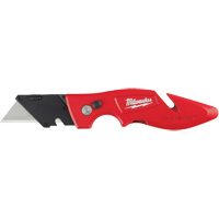 Couteau utilitaire rabattable Fastback, 2" lame, lame en Acier au carbone, poign&eacute;e en M&eacute;tal Distribution Jean Lapalme