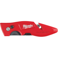 Couteau utilitaire rabattable Fastback, 2" lame, lame en Acier au carbone, poign&eacute;e en M&eacute;tal Distribution Jean Lapalme