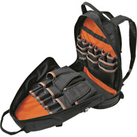 Tradesman Pro Electrician's Backpack Organizer, 14" L x 7" W, Black, Ballistic Distribution Jean Lapalme