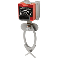 Crochets de suspension avec interrupteur, Longueur de 5-3/4", Diam&egrave;tre de 1-3/4", Capacit&eacute; de 35 lb Distribution Jean Lapalme