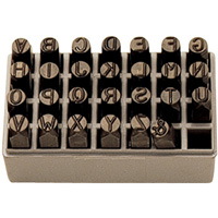 Letter Hand Stamp Set, 27 Pieces Distribution Jean Lapalme