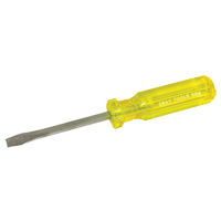 Slotted Screwdriver, 1/4", 8-1/4" L, Plastic Handle Distribution Jean Lapalme