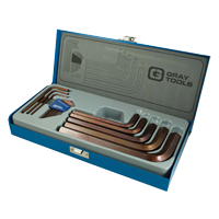Hex Key Set, 15 Pcs., Metric Distribution Jean Lapalme