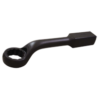 Cl&eacute; polygonale &agrave; choc, 12 pans, 27 mm, d&eacute;cal&eacute;es de 45°, Fini Oxyde noir Distribution Jean Lapalme