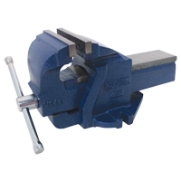 &eacute;tau d'&eacute;tabli en fonte ductile pour m&eacute;canicien, Largeur des m&acirc;choires 4-1/2", Profondeur de la gorge 2-3/5" Distribution Jean Lapalme