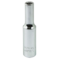 Douille, 3/16", Prise 1/4", 12 pans Distribution Jean Lapalme