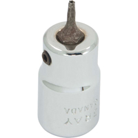 Bit Socket, Torx&reg;, T7 x 2-1/8" L, 3/8" Drive Distribution Jean Lapalme