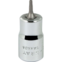 Douille &agrave; embout, Torx, T8 x 2-1/8" lo, Prise 3/8" Distribution Jean Lapalme