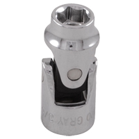 Douille cardan, Prise 3/8", 6 pans Distribution Jean Lapalme
