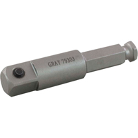 Male Hex Extension, 1/2" Drive, 2-1/5" L Distribution Jean Lapalme