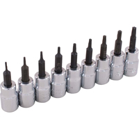Jeu de douilles, Torx, Prise 3/8", 9 mrcx Distribution Jean Lapalme