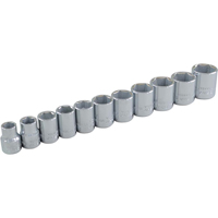 Jeu de douilles, 11 Mcx, Prise de 3/8" Distribution Jean Lapalme