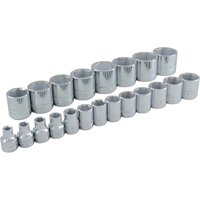 Jeu de douilles, 21 Mcx, Prise de 3/8" Distribution Jean Lapalme