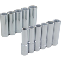 Jeu de douilles, 11 Mcx, Prise de 3/8", Profond Distribution Jean Lapalme