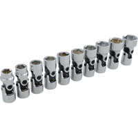 Jeu de douilles cardan, 10 Mcx, Prise de 3/8" Distribution Jean Lapalme