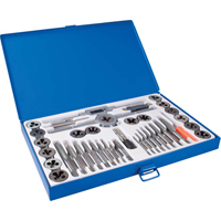 Jeu de tarauds et fili&egrave;res m&eacute;triques, 40 mrcx. Distribution Jean Lapalme