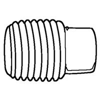 Pipe Plugs (Square Head), 1/8" Dia., Brass Distribution Jean Lapalme