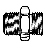 Reducer/Adapter Fitting, 1/4" x 1/8" Dia, Brass Distribution Jean Lapalme