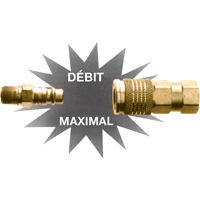 Abouts interchangeables Ultraflo, 1/4" Distribution Jean Lapalme