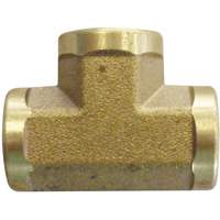 Female Pipe Tees, Brass, 3/8" Distribution Jean Lapalme