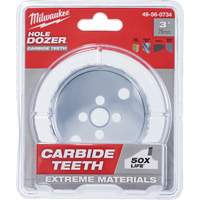 Scie &agrave; bouteur Hole Dozer avec dents au carbure, 3", Profondeur de la coupe 1-63/100", Carbure Distribution Jean Lapalme