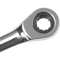 Metric Ratcheting Combination Wrench, 12 Point, 8 mm, Chrome Finish Distribution Jean Lapalme