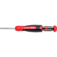 Ratcheting Tamperproof Screwdriver, 8-1/2" L, Cushion Grip Handle Distribution Jean Lapalme