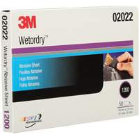Wetordry 401Q Abrasive Sheet, 5-1/2" x 9", Fine Grit, Silicon Carbide Distribution Jean Lapalme