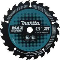 Lame de scie circulaire efficacit&eacute; maximale, 6-1/2", 25 dents, Pour Stratifi&eacute;/Bois Distribution Jean Lapalme