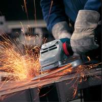 Large Angle Grinder with Rat Tail Handle, 7", 120 V, 15 A, 6500 RPM Distribution Jean Lapalme