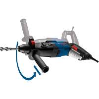 Marteau rotatif SDS-Plus Bulldog Xtreme Max, 8,5 A, 0-5100 Coups/min, 0-1300 Tr/min, 2,4 lb-pi. Distribution Jean Lapalme
