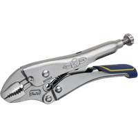 Fast Release Locking Pliers with Wire Cutter, 5" Length, Curved Jaw Distribution Jean Lapalme