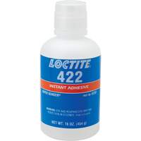 422 Super Bonder&reg; Instant Adhesive, Clear, Bottle, 16 oz. Distribution Jean Lapalme