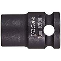 Douille &agrave; paroi mince, Chocs, 8 mm, Prise 3/8", 6 pans Distribution Jean Lapalme