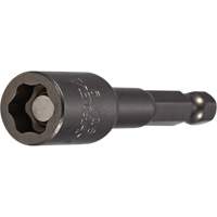 Tourne-&eacute;crou &agrave; lobes, Embout 1/4", Prise 1/4", 2-9/16" lo, Magn&eacute;tique Distribution Jean Lapalme