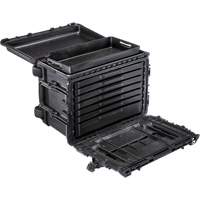 Armoire &agrave; outils mobile Gen 2, 24" la, 6 tiroirs, Noir Distribution Jean Lapalme