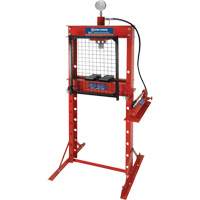 Hydraulic Shop Press with Grid Guard, 20 tons Capacity Distribution Jean Lapalme